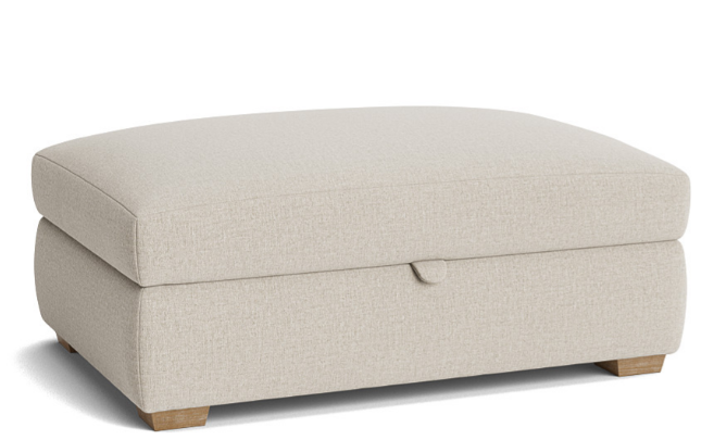 Bumper Storage Footstool