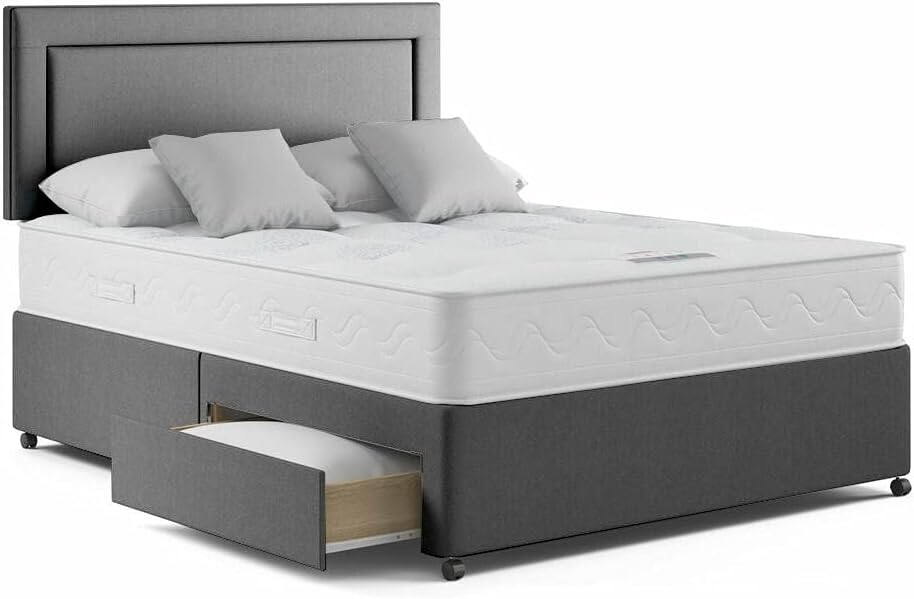 Luxury Customizable Divan Beds with Storage Options by Orchid Furniture