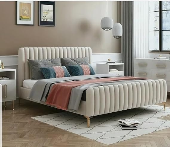 Plush Velvet Bed Frame