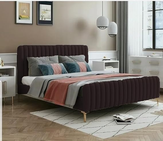 Plush Velvet Bed Frame