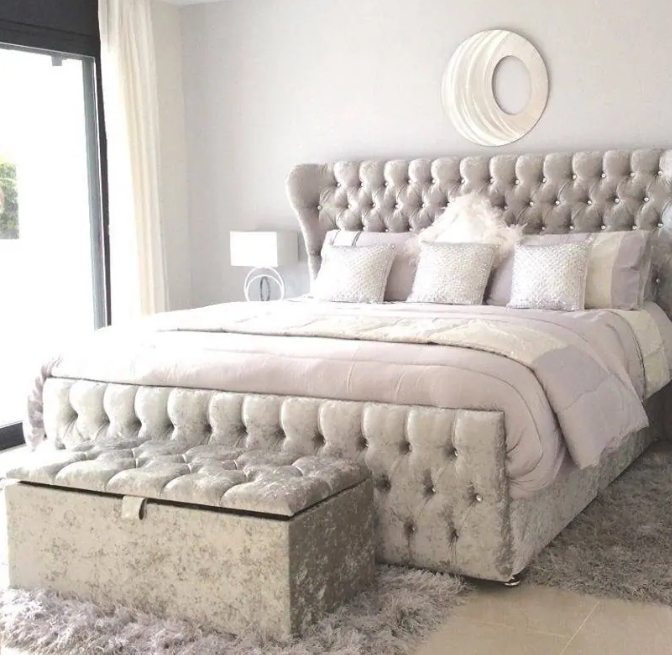 Winged Butterfly Chesterfield Headboard