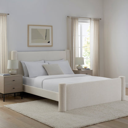 Elegant Minimalist Upholstered Bed