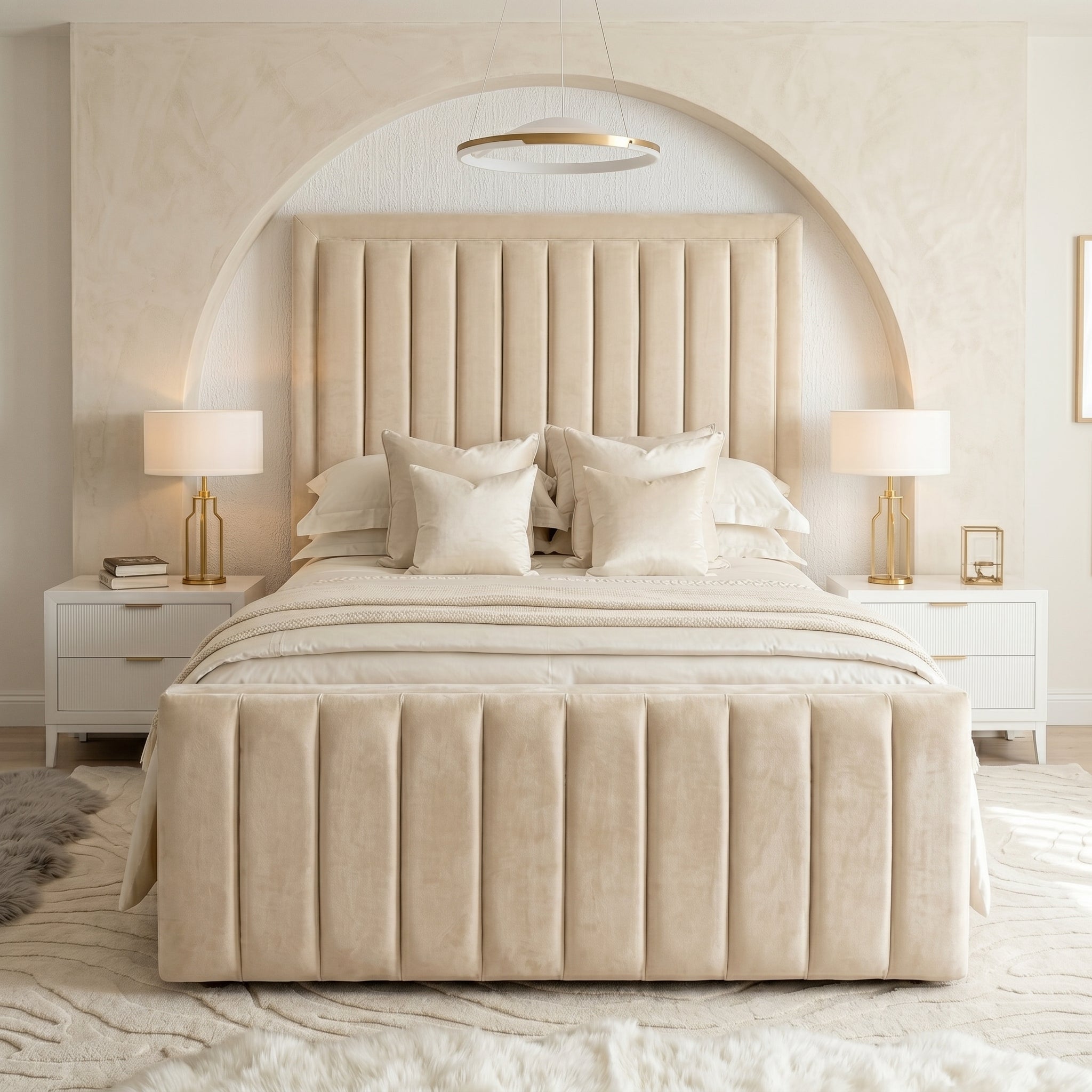 Modern Luxe Ottoman Bed