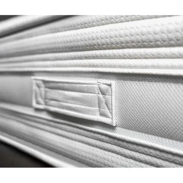 
2000 pocket spring pillow top mattress — side profile showing spring layers