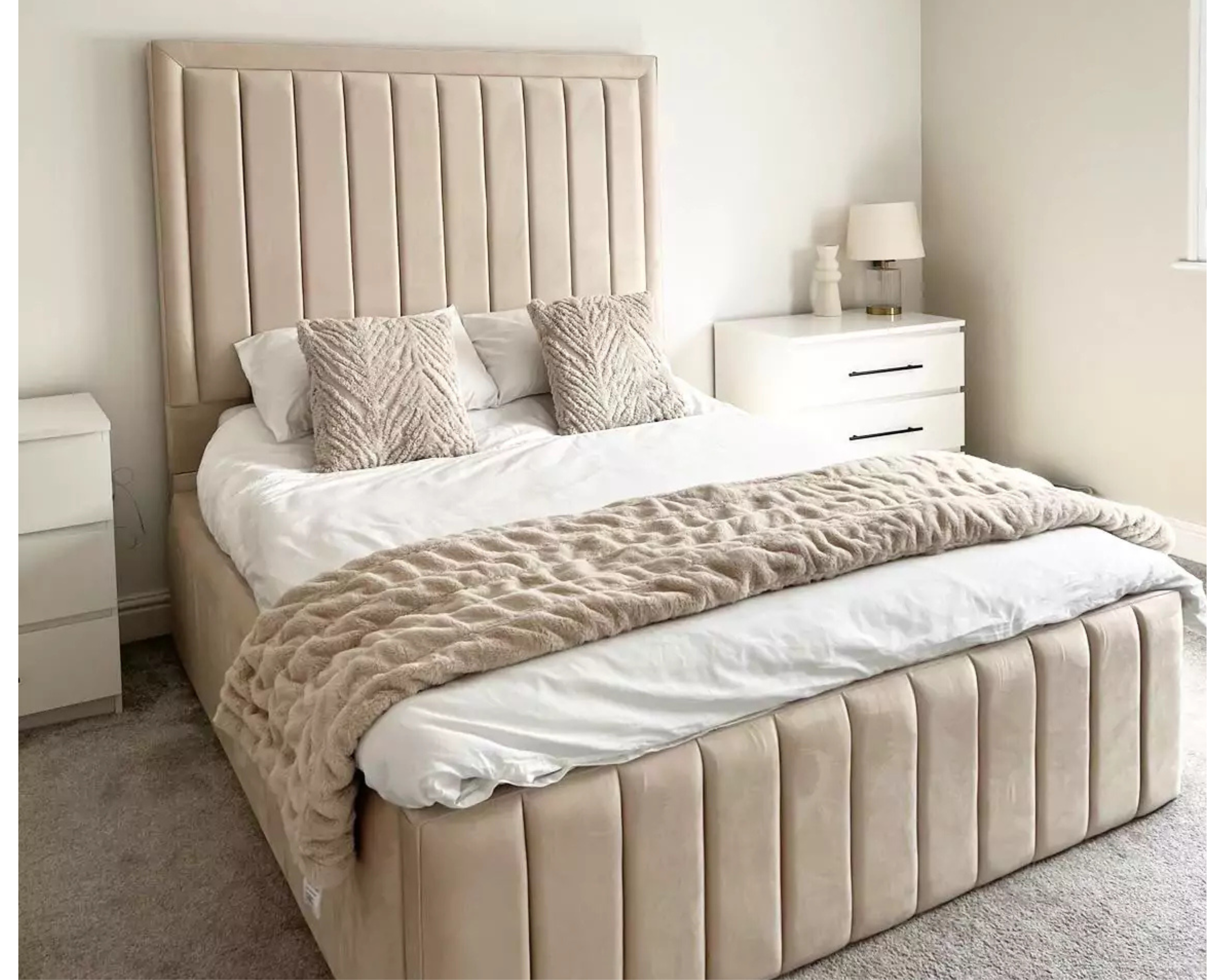 Elegant Modern Upholstered Bed