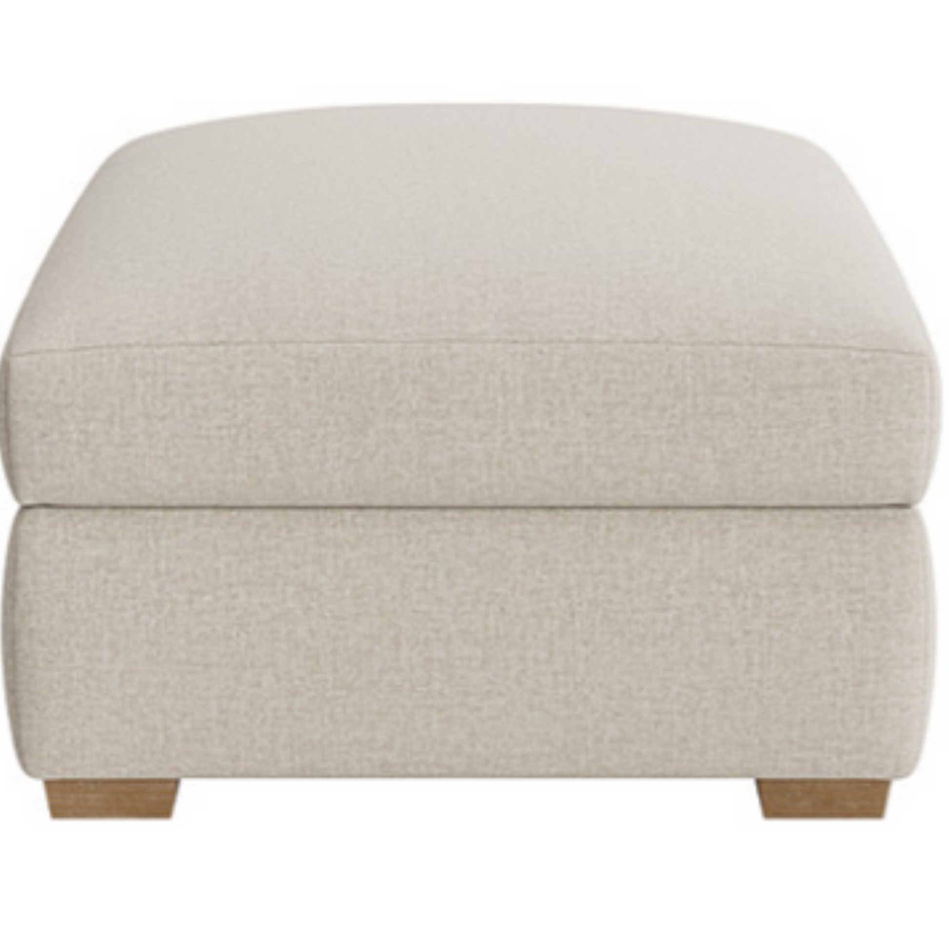 Bumper Storage Footstool for Modern Convenience – Footstool with Ottoman Storage Solution