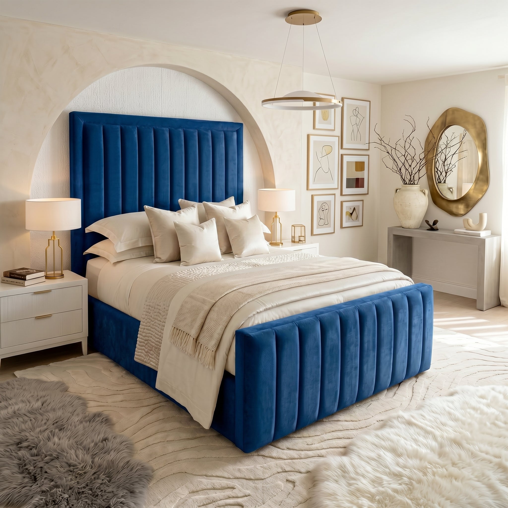 Modern Luxe Ottoman Bed