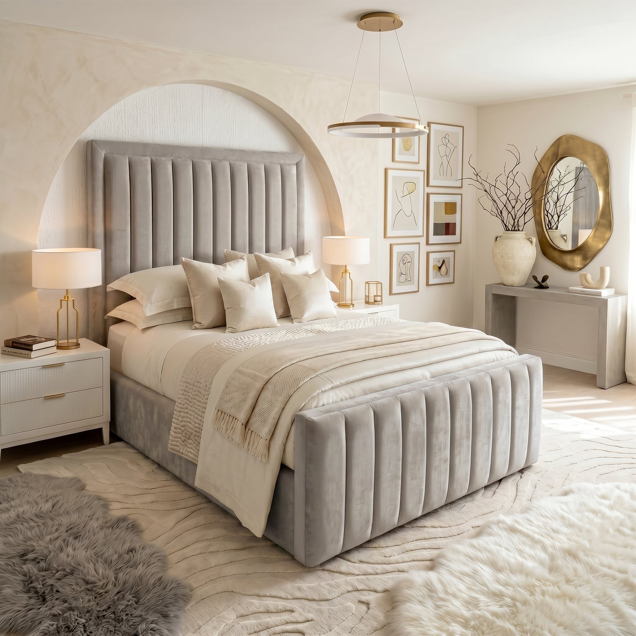 Modern Luxe Ottoman Bed