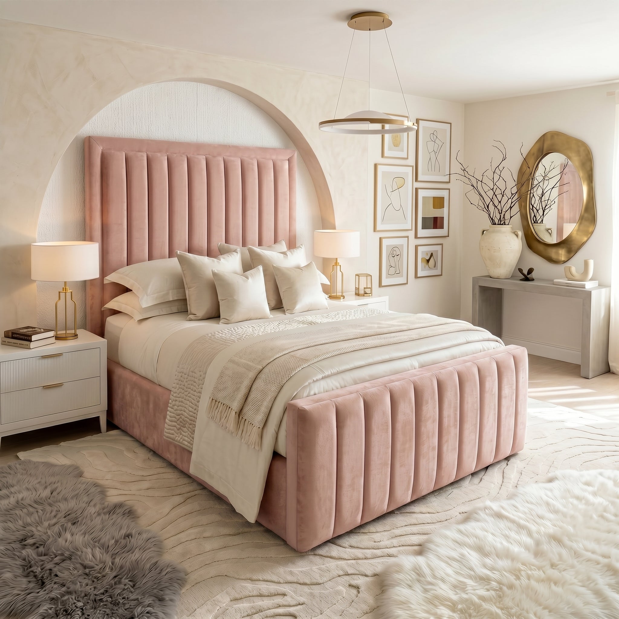 Modern Luxe Ottoman Bed