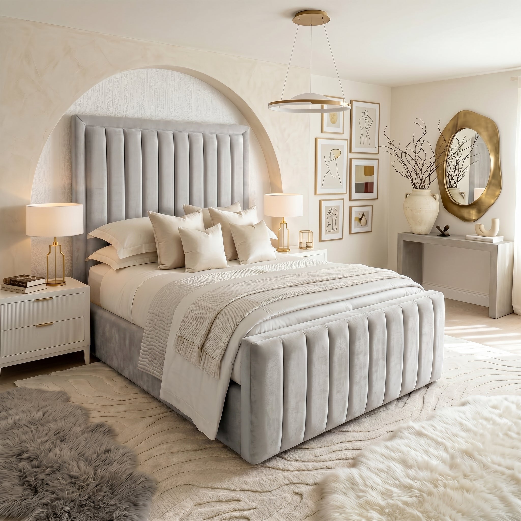 Modern Luxe Ottoman Bed