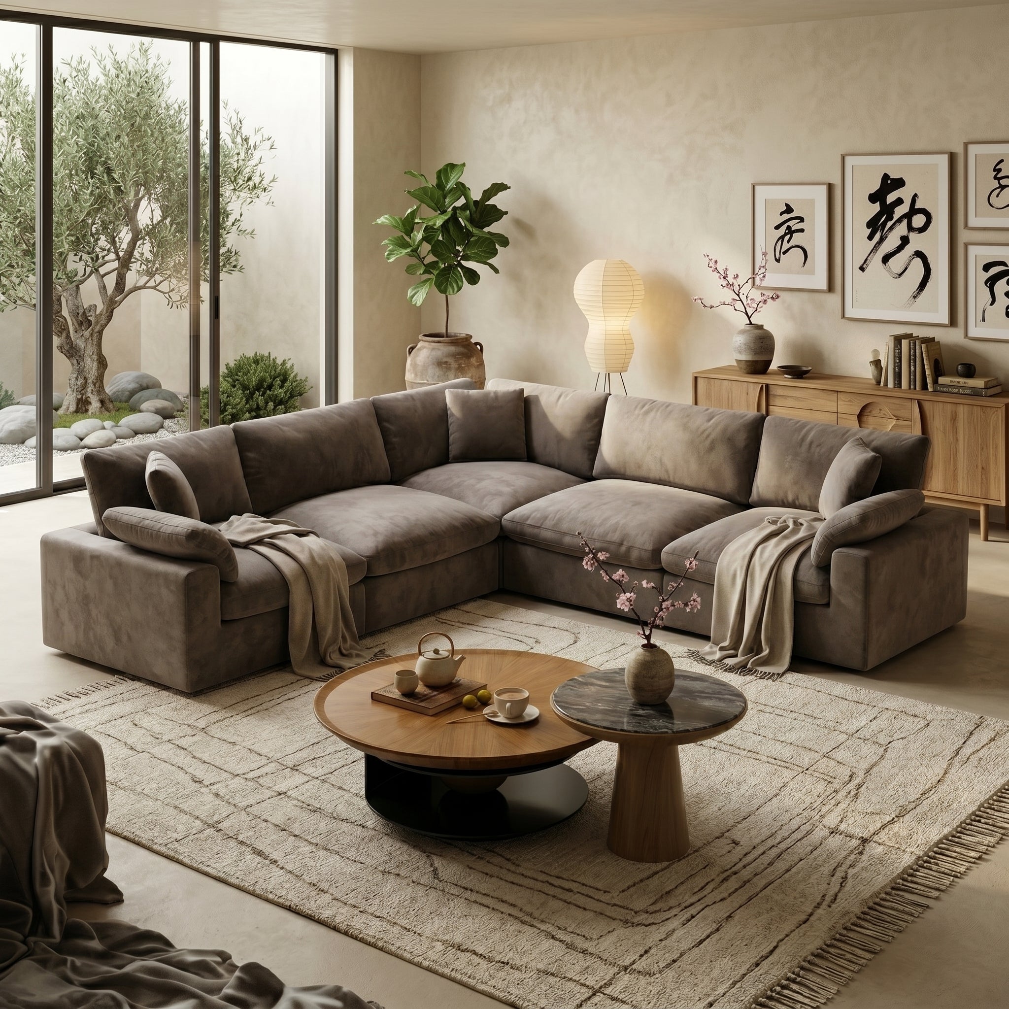 Modern Corner Sectional Sofa