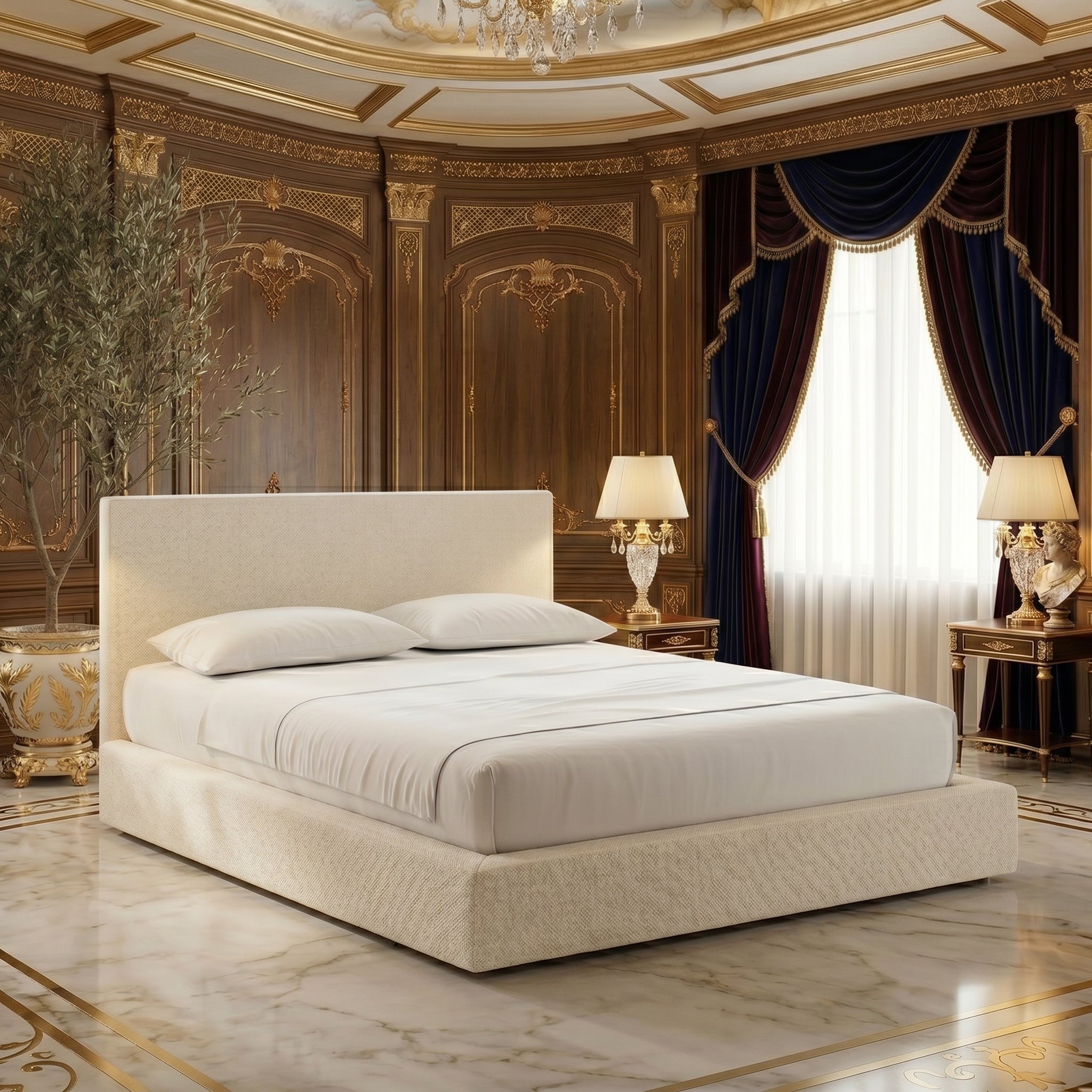 Orchid Ascot Chesterfield Bed Frame