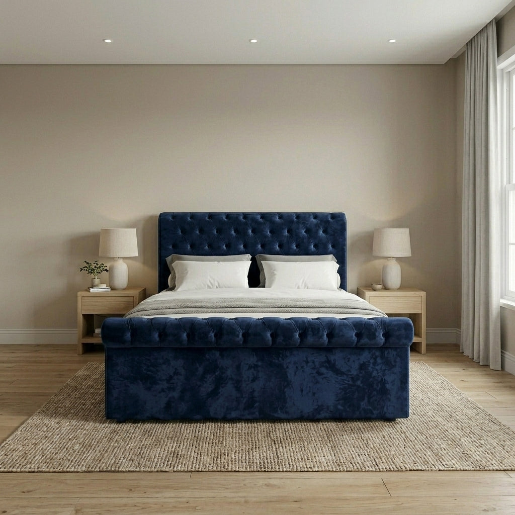 Luxurious Modern Upholstered Bed