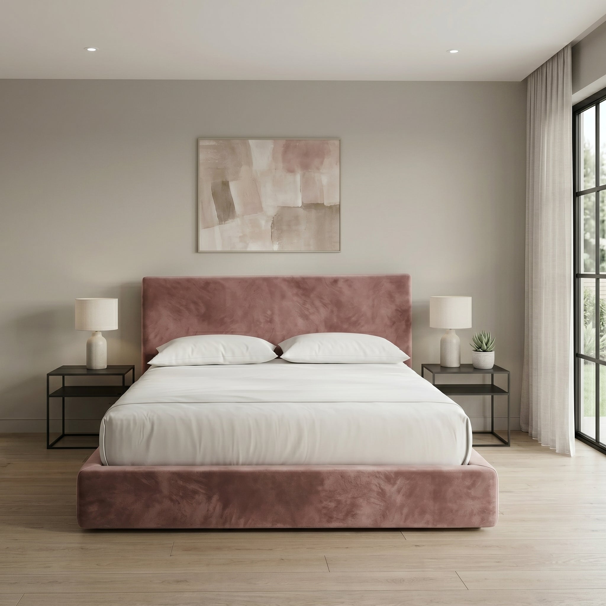 Orchid Ascot Chesterfield Bed Frame