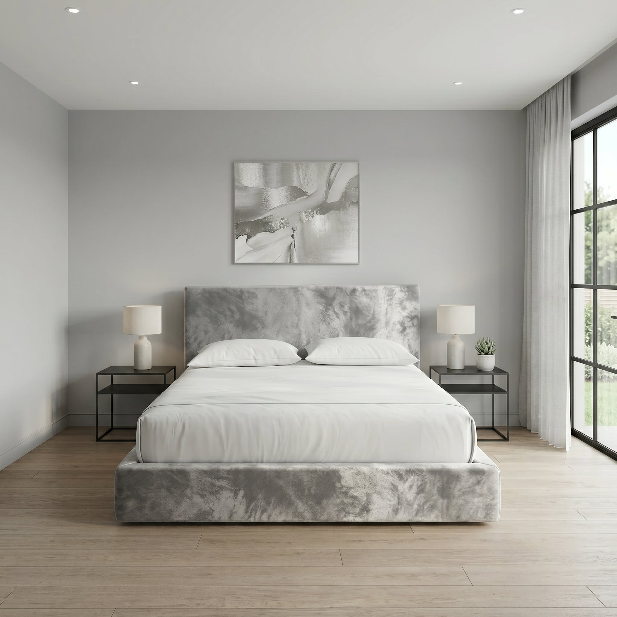 Orchid Ascot Chesterfield Bed Frame