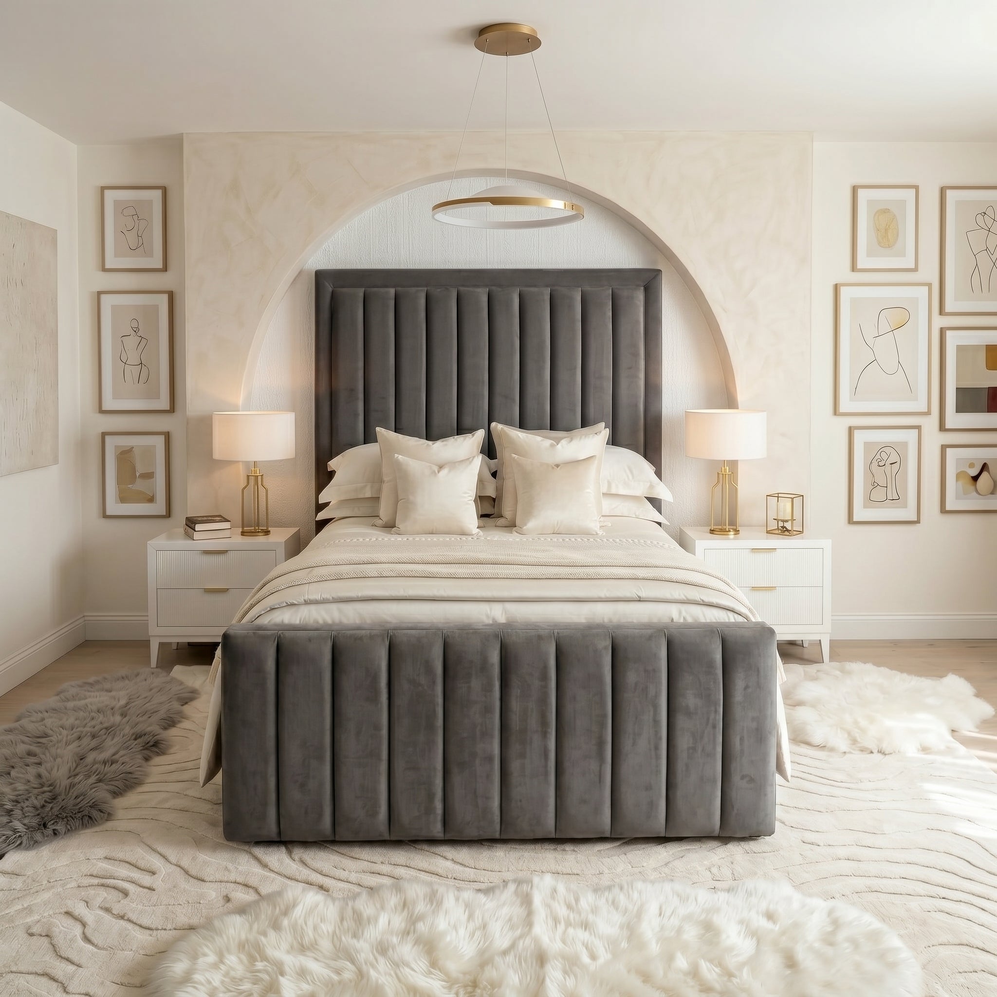 Modern Luxe Ottoman Bed