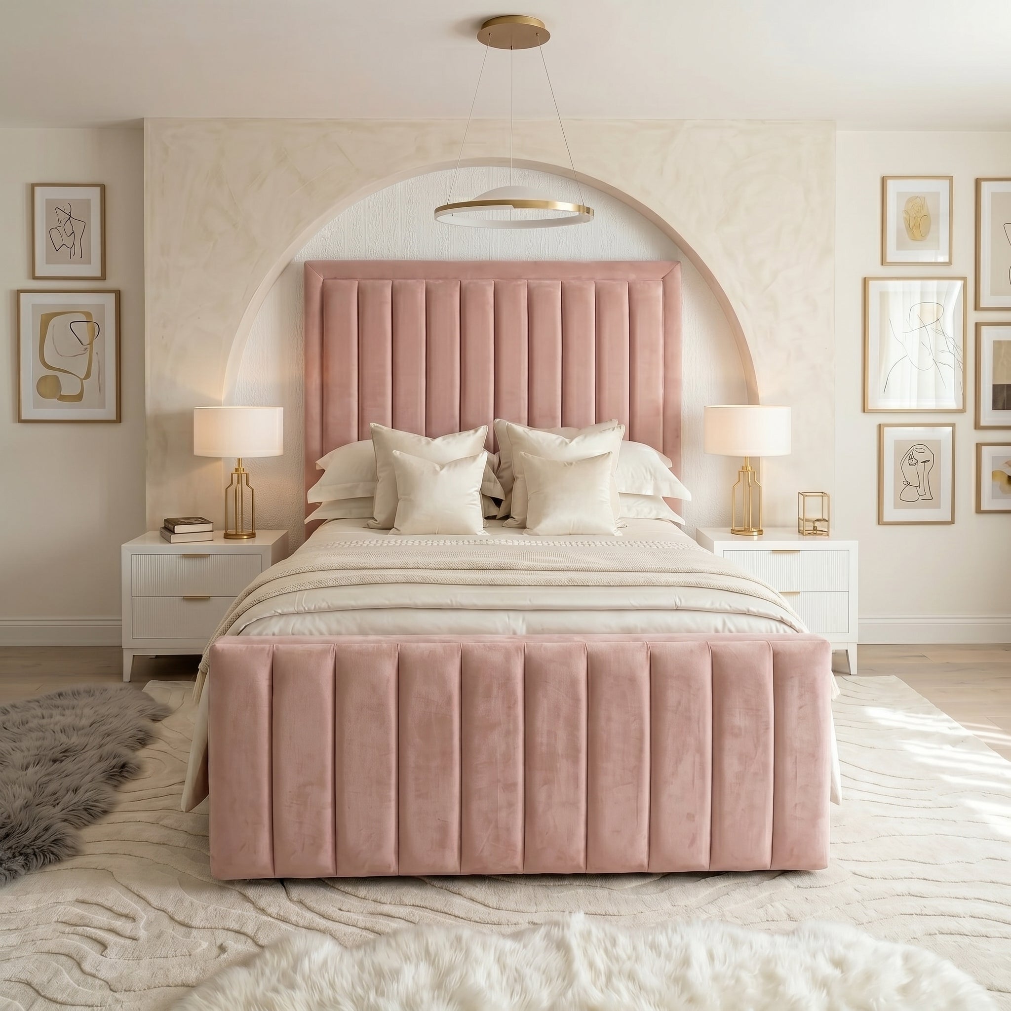 Modern Luxe Ottoman Bed