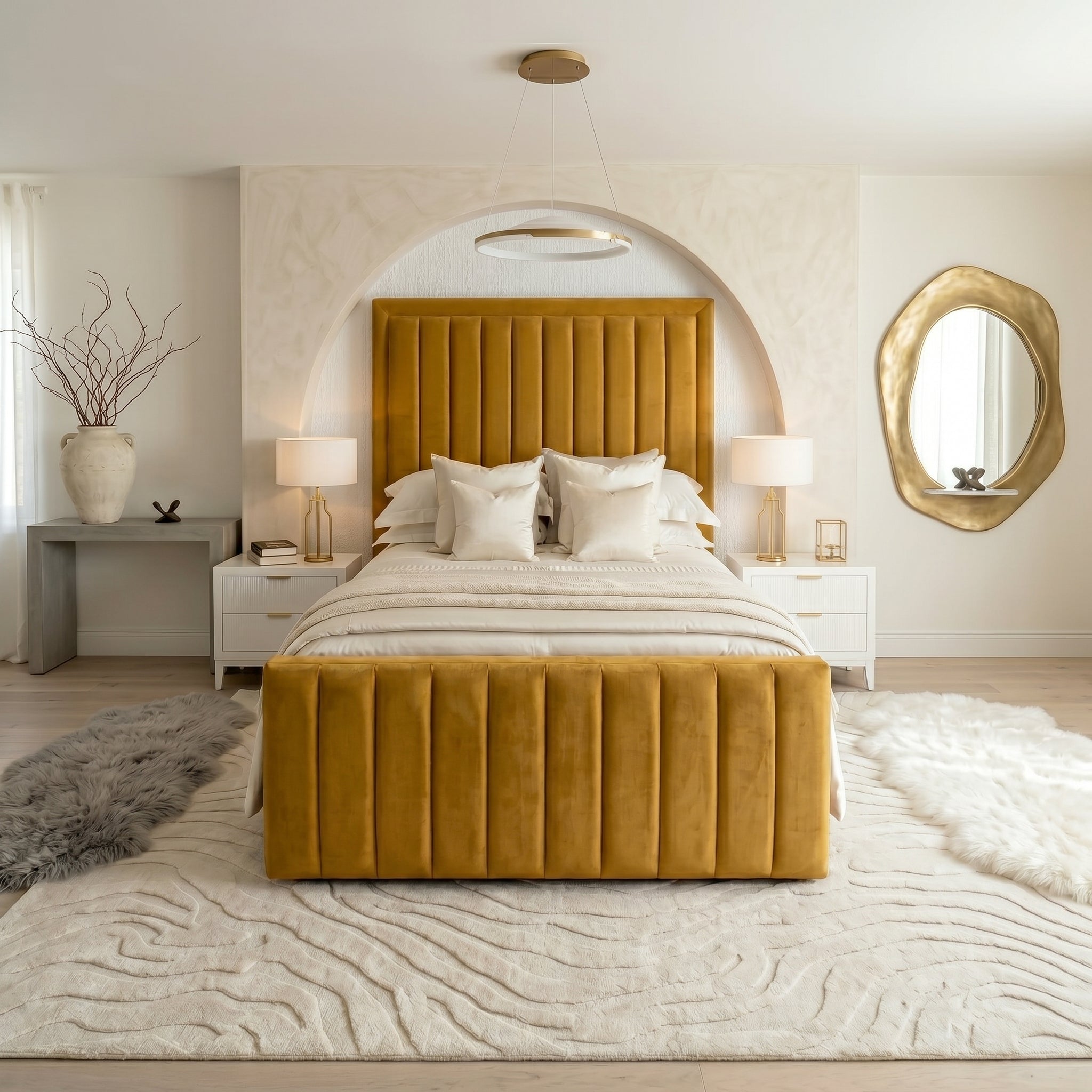 Modern Luxe Ottoman Bed
