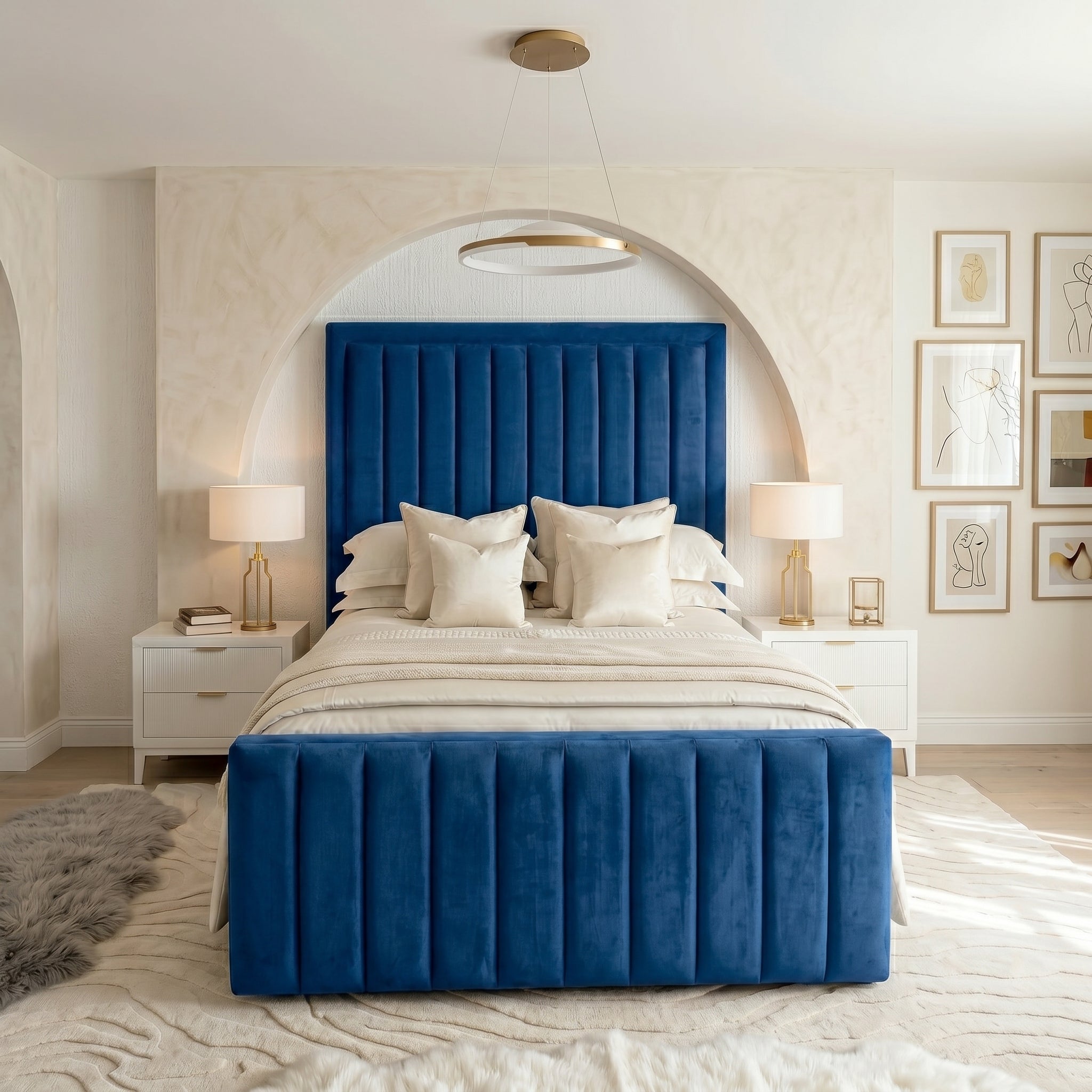 Modern Luxe Ottoman Bed