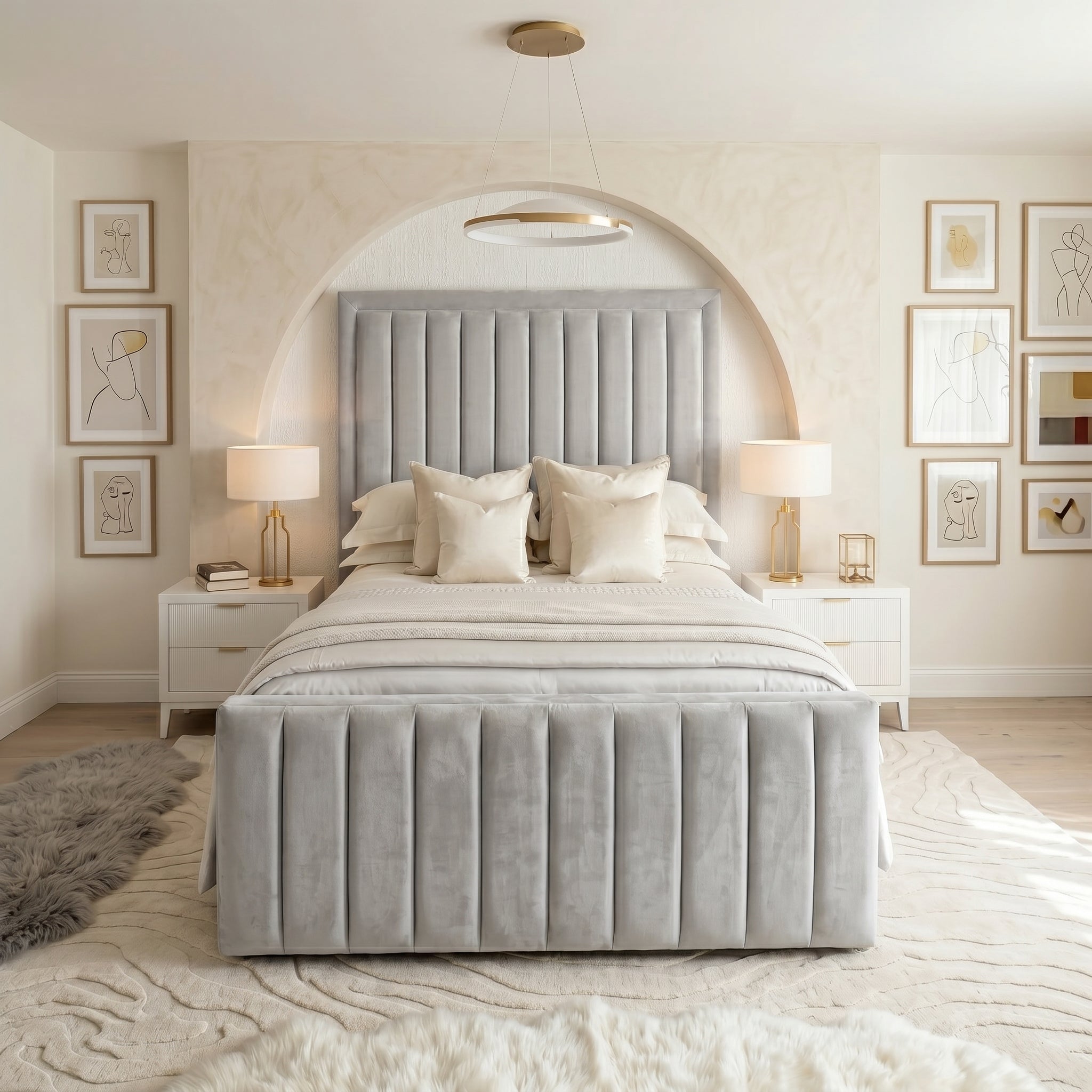Modern Luxe Ottoman Bed