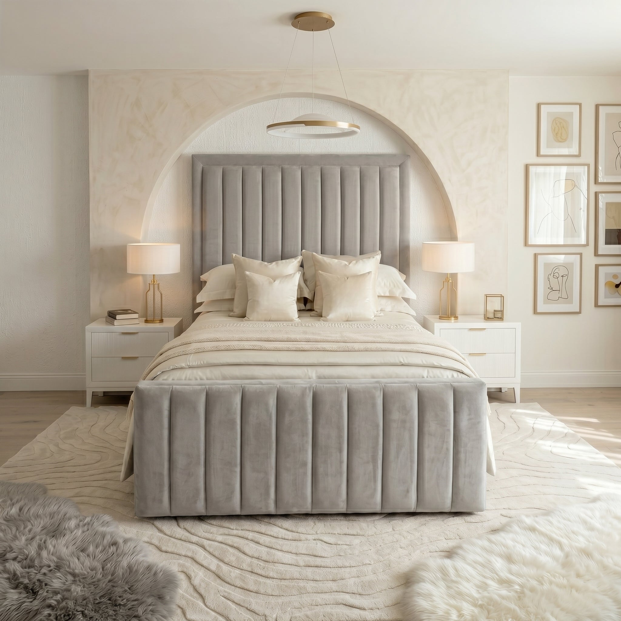 Modern Luxe Ottoman Bed