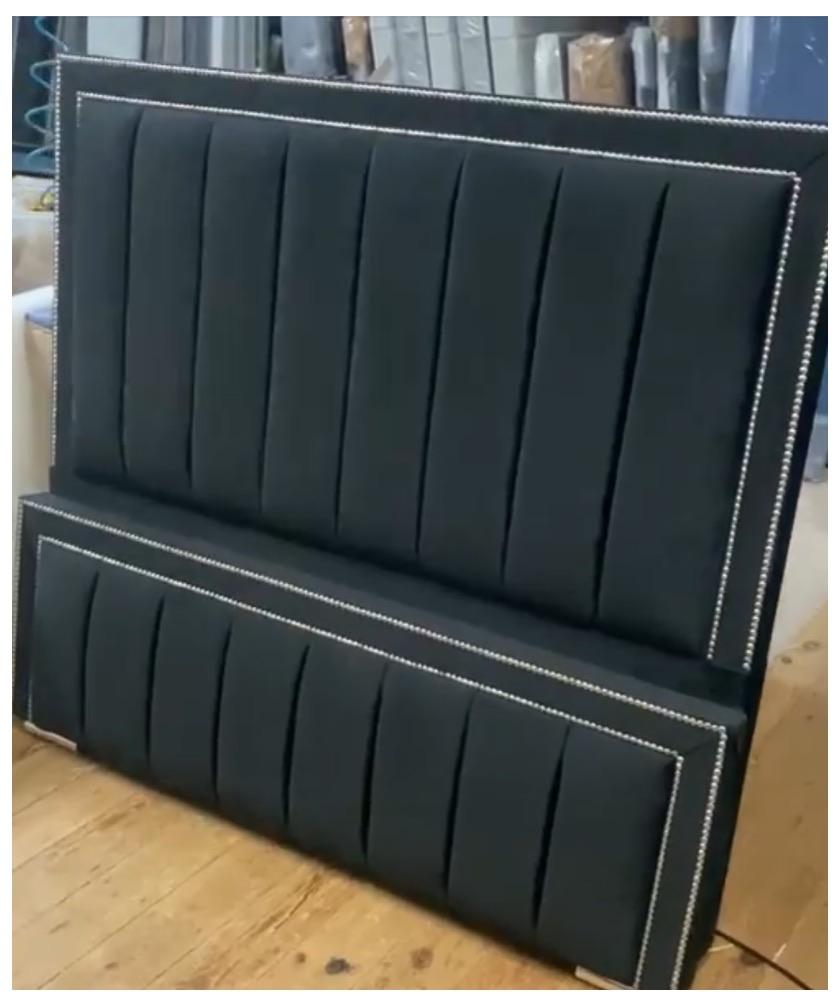 Dream Stripe Panel Bed Frame