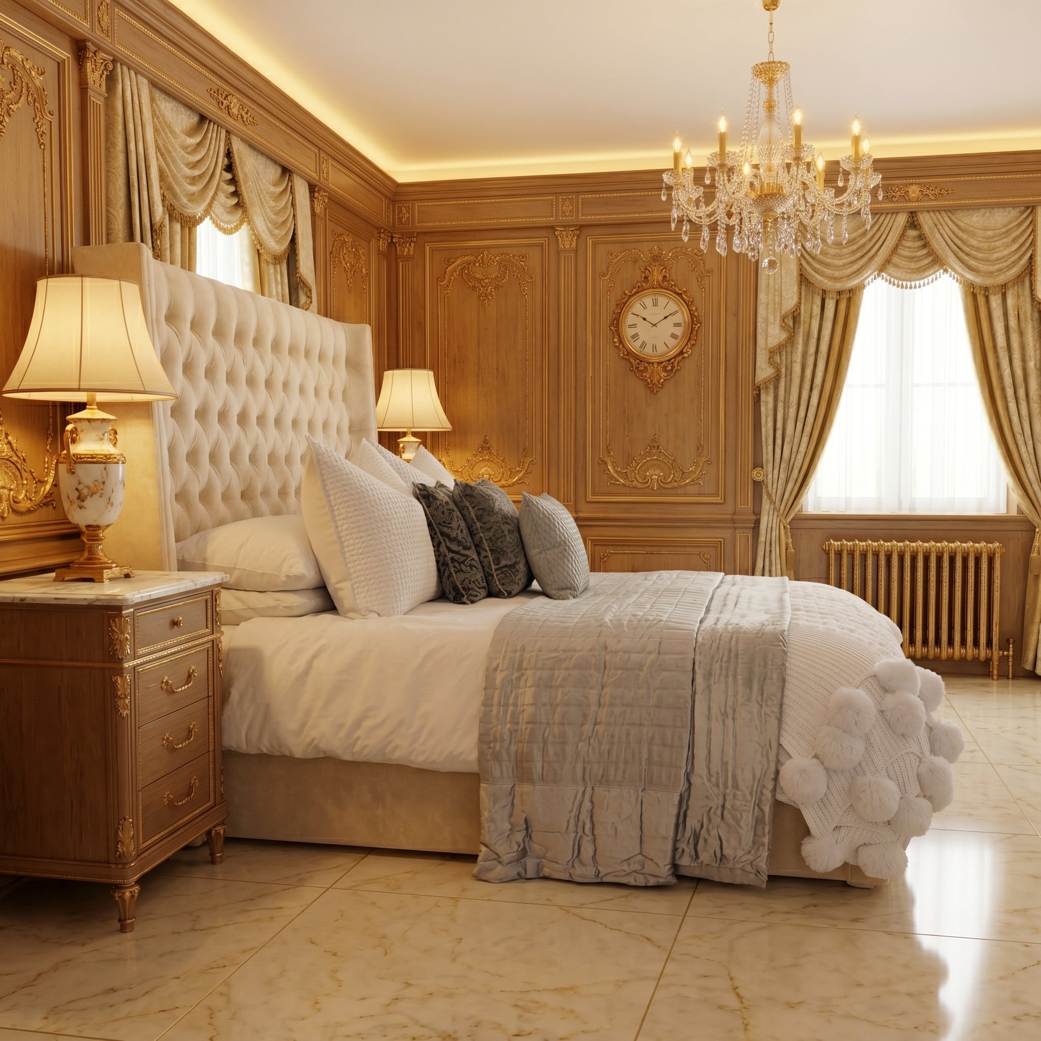 Elegant Modern Luxe Bed