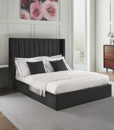 Black Ottoman Bed